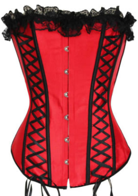 Red Satin Corset